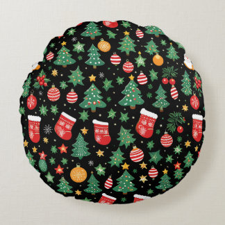 Coussin motif de Noël