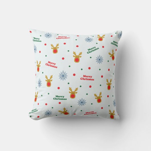 Coussin motif de Noël (Recto)