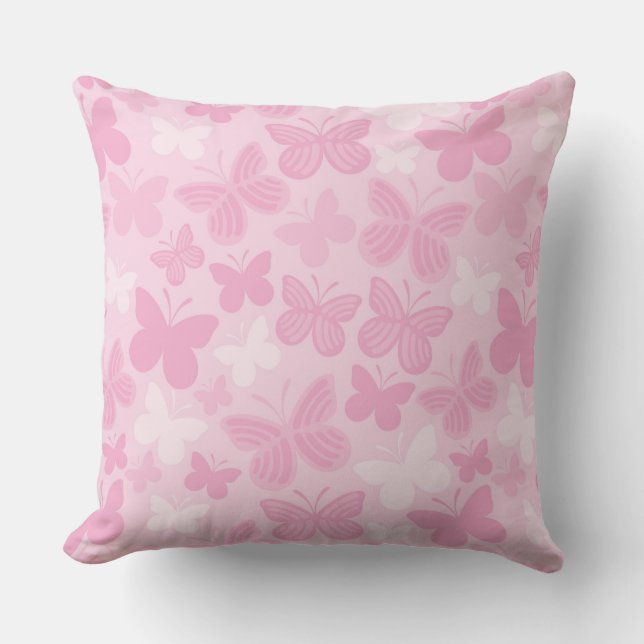 Coussin Motif de papillon (Recto)
