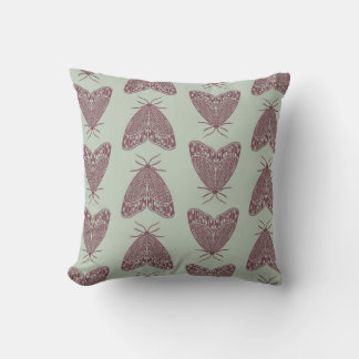 Coussin Motif de papillon complexe