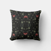 Coussin Motif de papillon de nuit  (Recto)