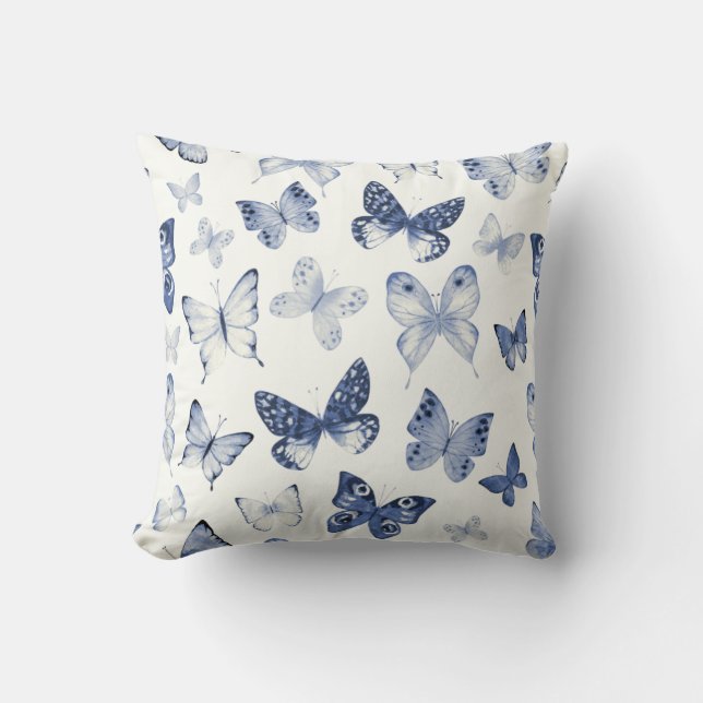 Coussin Motif de papillons (Recto)
