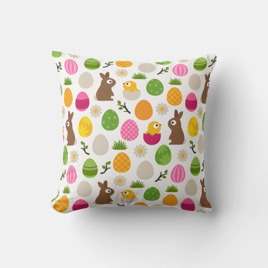 Coussin Motif de Pâques (Recto)