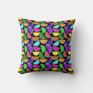 Coussin Motif de pastèque coloré mignon