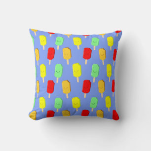 Coussin Motif de pâte de glace de fruits