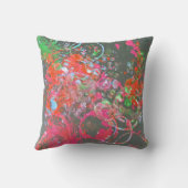Coussin Motif de Peinture d'oreiller à lancer (Verso)