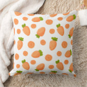 Coussin Motif de petites carottes et tranches (Couverture)