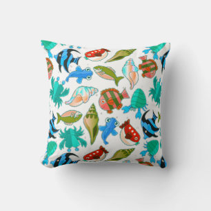Coussin Motif de poisson