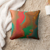 Coussin Motif de produit abstrait. (Couverture)