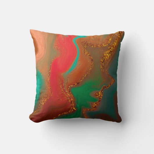 Coussin Motif de produit abstrait. (Recto)