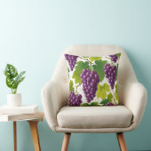 Coussin Motif de raisins (Chaise)