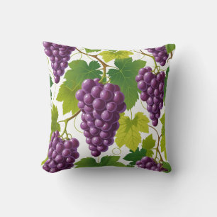 Coussin Motif de raisins
