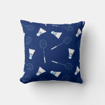 Motif de Raquettes et de Shuttlecocs de Badminton