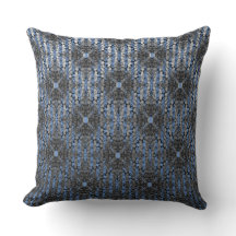 Motif de régence hollywoodienne gris bleu rayé