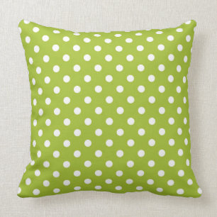 Coussin Motif de ressort avec le pois blanc