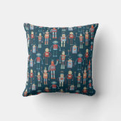 Coussin Motif de robot sombre (Verso)