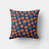 Coussin Motif de sport de baseball (Verso)