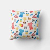 Coussin Motif de sport de baseball (Verso)