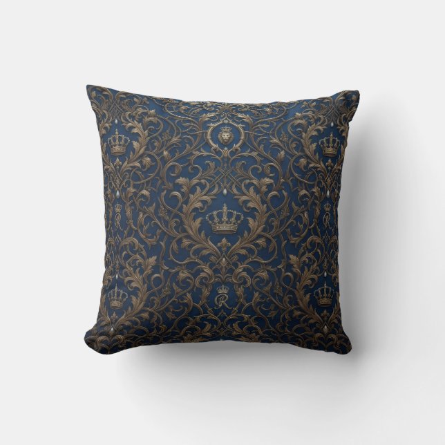 Coussin motif de style royal (Recto)