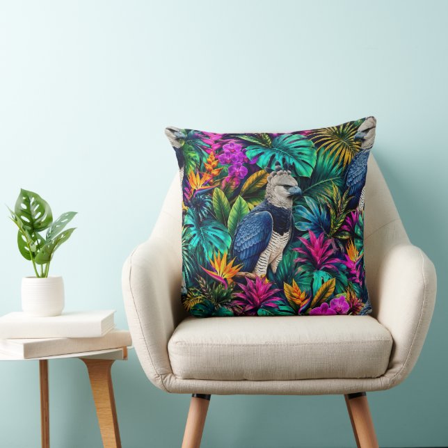 Coussin Motif de surface sans couture Jungle Dreams de l'A (Chaise)