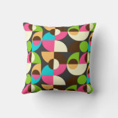 Coussin Motif de tuiles de néon Bauhaus (Verso)