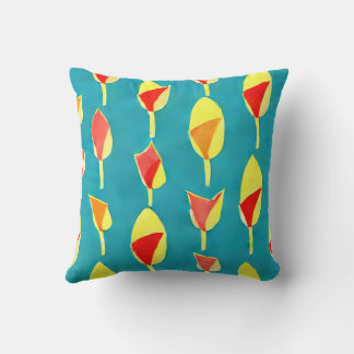 Coussin Motif de tulipes
