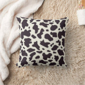 Coussin Motif de vache noir et blanc Imprimer (Couverture)