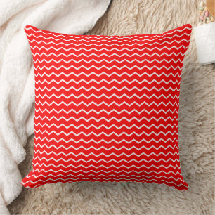 Coussin Motif de vagues Chevron Dynamiques