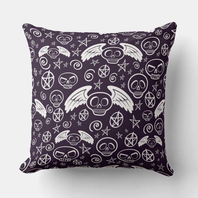 Coussin Motif de "vaudou" (Recto)