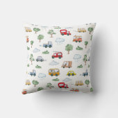 Coussin Motif de voitures (Verso)