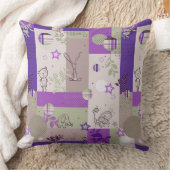 Coussin Motif d'édredon de bébé (Couverture)