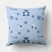 Coussin Motif d'édredon de bébé (Verso)