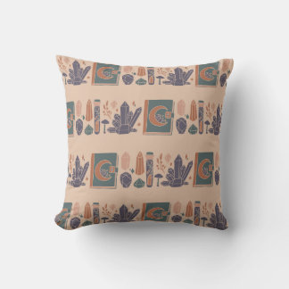 Coussin Motif d'éléments mystiques