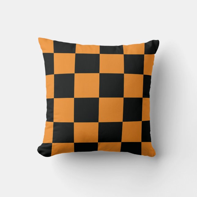 Coussin Motif des chèques d'Halloween (Recto)