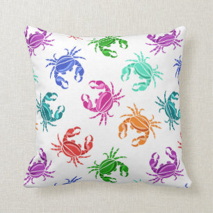 Coussin Motif des crabes