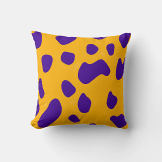 Coussin Motif des patchs de vaches