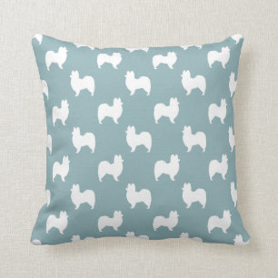 Coussin Motif des silhouettes de Papillon