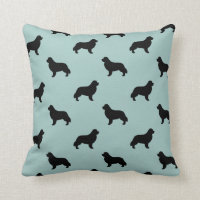 Motif des silhouettes de Terre-Neuve