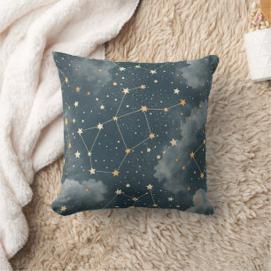 Coussin Motif d'étoile de constellation céleste (4)