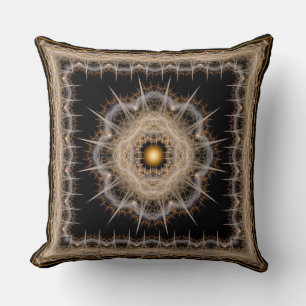 Coussin Motif d'étoile de fantaisie barbelée