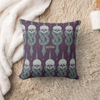Coussin Motif d'icône géométrique de la Marque des Ténèbre