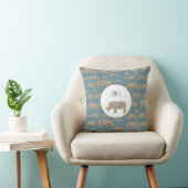 Coussin Motif d'illustration Rhinoceros Rhino (Chaise)