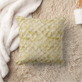 Coussin motif d'impression de sirène d'or (Couverture)