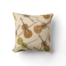 Motif d'impression de violon