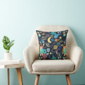 Coussin Motif Doodle de l'espace extra-atmosphérique (Chaise)