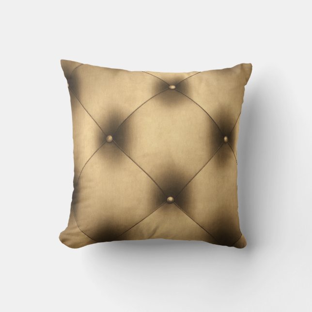 Coussin Motif d'or (Recto)