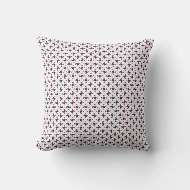 Coussin Motif du drapeau sud-coréen (Recto)