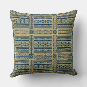 Coussin Motif du Mali africain Jeu d'oreiller VI