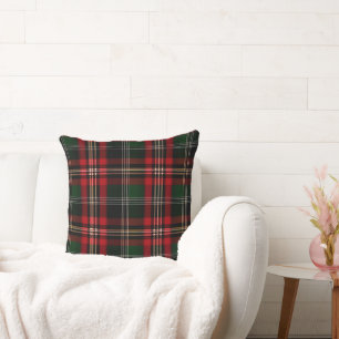 Coussin motif écossais à carreaux tartan argyle