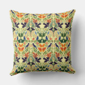 Coussin Motif Écureuils Oiseaux & Papillons (Verso)